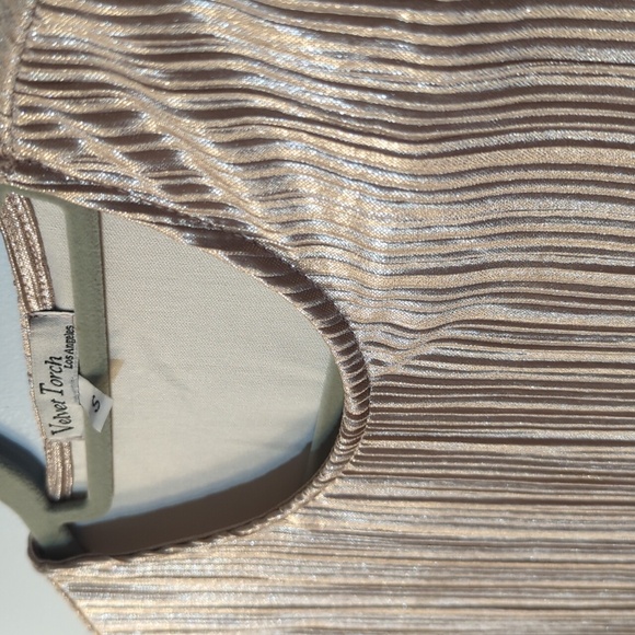 Pink Velvet Torch Dress - Small - Picture 2 of 3